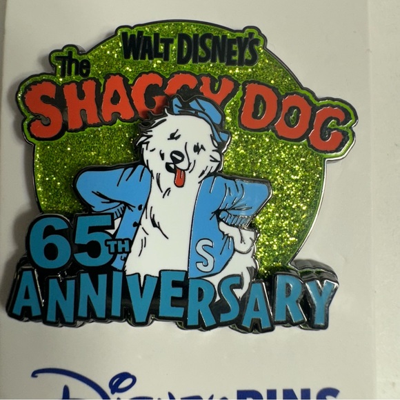 NWT. Disney parks Shaggy Dog pin. Celebrates 65th anniversary of the shaggy dog - Picture 2 of 6